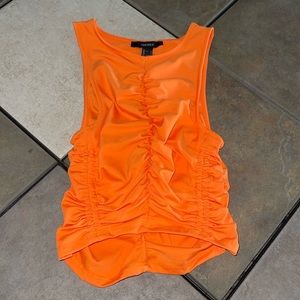 Forever 21 orange top in Small